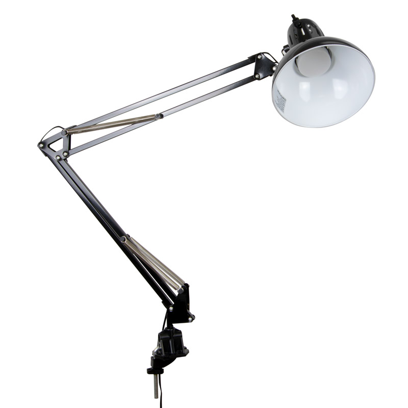 Metal Led Swing Arm Clamp Lamp For, Studio Designs Swing Arm Lamp