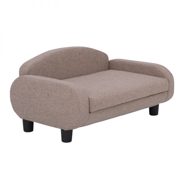 Pet Sofa Bed Pet Sofa Bed for Small Dogs or Cats in Espresso/Sand